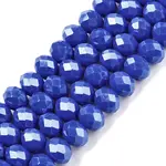 Electroplate Glass Beads Strands
