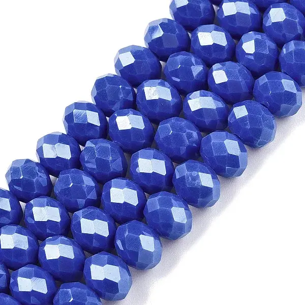 Electroplate Glass Beads Strands