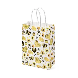 Bees Theme Rectangle Paper Bags