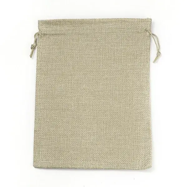Burlap Packing Pouches Drawstring Bags