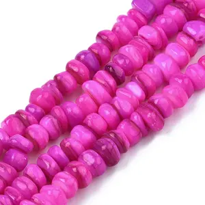 Natural Trochid Shell/Trochus Shell Beads Strands