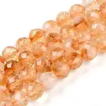 Natural Yellow Quartz Beads Strands