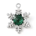 Alloy with Rhinestone Pendants