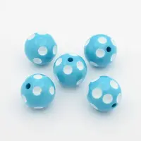 Chunky Bubblegum Acrylic Beads