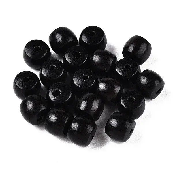 Natural Wood Apple Beads