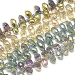 Electroplate Glass Beads Strands