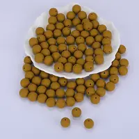 Round Silicone Focal Beads