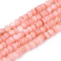 Natural Freshwater Shell Dyed Beads Strands