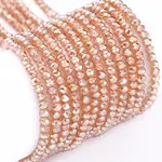 Electroplate Glass Beads Strands