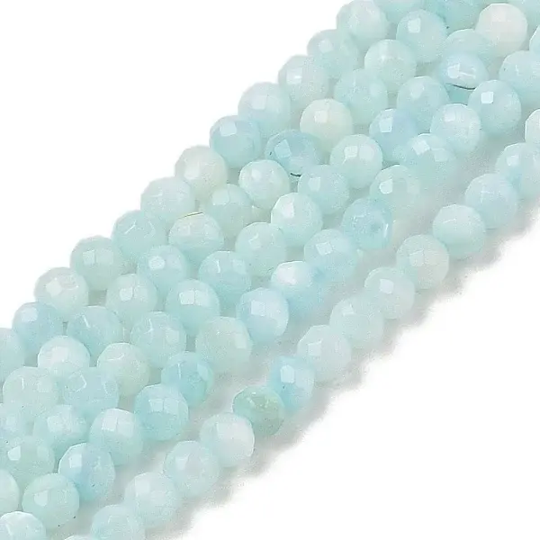 Natural Freshwater Shell Dyed Beads Strands