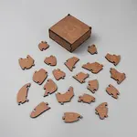 Wooden Heart Puzzle