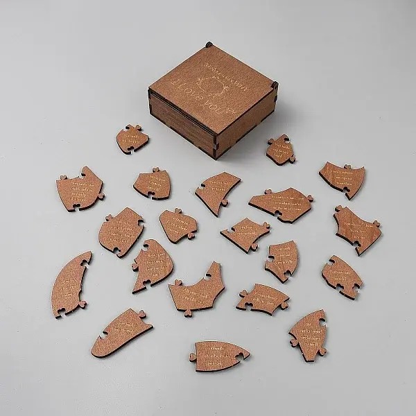 Wooden Heart Puzzle