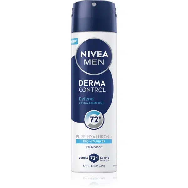 NIVEA Derma Control Defend antiperspirant ve spreji pro muže 150 ml