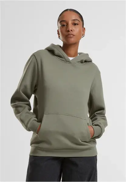 Women's hoodie Fluffy Hoody olive