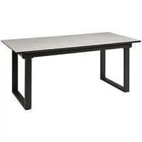 MID.YOU JÍDELNÍ STŮL, šedá, černá, 180-260/90/76 cm