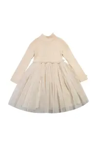 Dětské šaty s vlnou Donsje Lotus Dress