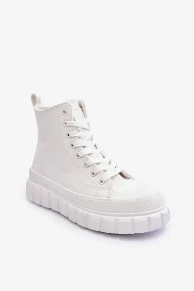 BIG STAR SHOES Izolované kožené tenisky pre veľkú hviezdu