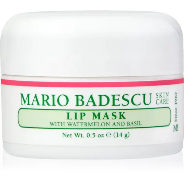 Mario Badescu Lip Mask with Watermelon and Basil hydratační maska na rty 14 g