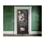 Dekorácia na dvere Zombie Don´t Open 80x180cm