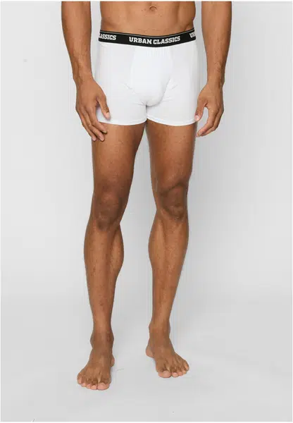 Men's boxer shorts 3-pack blk/wht/gry