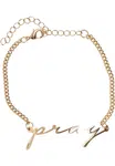 Pray bracelet - gold colors