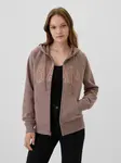 GAP Zip-up hoodie with logo - Women's