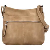 Dámska crossbody kabelka tmavo béžová - Firenze Grete