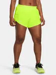 Zelené dámske športové kraťasy Under Armour UA Fly By 3'' Shorts-GRN