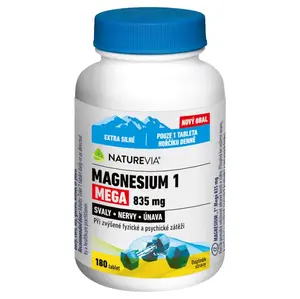 NATUREVIA Magnesium 1 mega 835 mg 180 tabliet