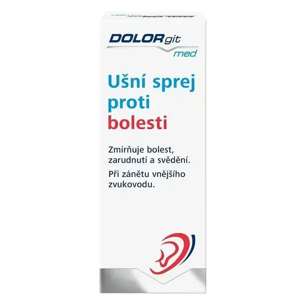 DOLORGIT Med ušný sprej proti bolesť 20 ml