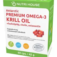 Nutrihouse Premium Omega 3 Krill Oil 60 kapslí