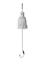 Madcat gumová nástraha a-static adjustable clonk teaser white-150 g