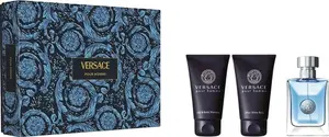 Versace Pour Homme - EDT 50 ml + sprchový gel 50 ml + balzám po holení 50 ml
