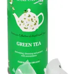 English Tea Shop Čistý zelený čaj BIO 15 pyramidek v plechovce