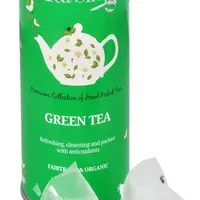 English Tea Shop Čistý zelený čaj BIO 15 pyramidek v plechovce
