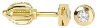 Soliter Zlaté náušnice s krystaly 236 001 00634