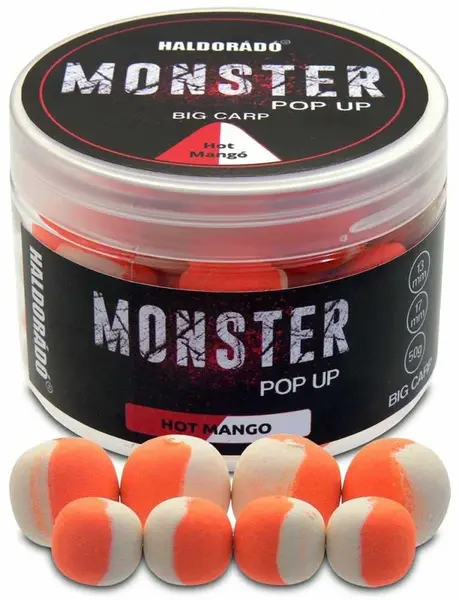 Haldorádó pop-up monster big carp 50 g 13+17 mm - hot mango