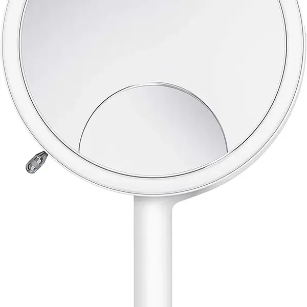 Simplehuman Kosmetické zrcátko s dotykovým ovládáním intenzity osvětlení Sensor Trio Bílá nerez