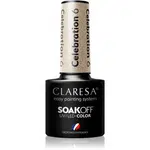 Claresa SoakOff UV/LED Color Celebration gelový lak na nehty odstín 6 5 g