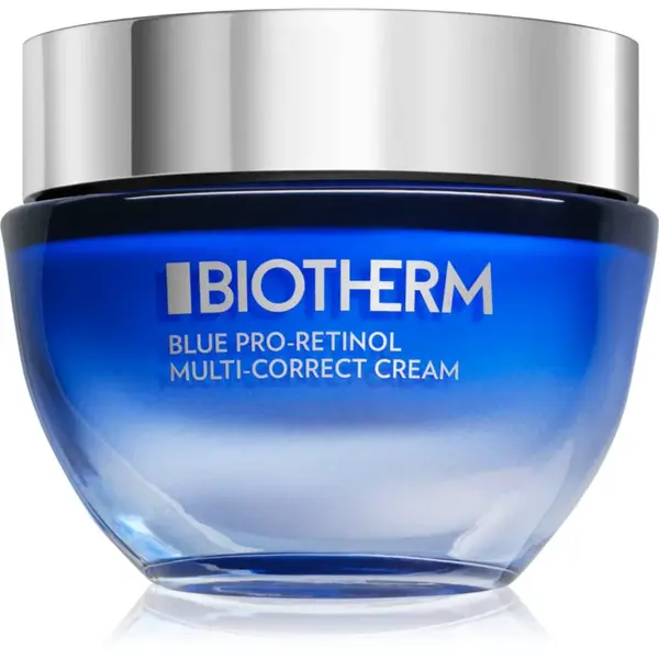 Biotherm Blue Pro-Retinol Multi Correct Cream multikorekční krém proti známkám stárnutí s retinolem pro ženy 50 ml
