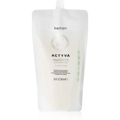 Kemon Actyva Equilibrio hloubkově čisticí šampon pro mastnou pokožku hlavy 500 ml