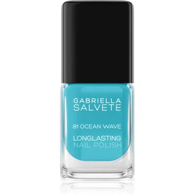 Gabriella Salvete Longlasting Enamel dlouhotrvající lak na nehty s vysokým leskem odstín 81 Ocean Wave 11 ml