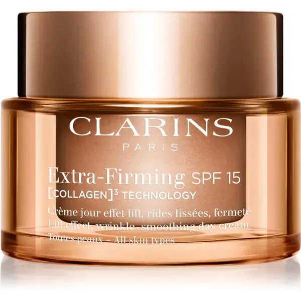 Clarins Extra-Firming Day Cream SPF15 denní liftingový krém proti vráskám SPF 15 50 ml