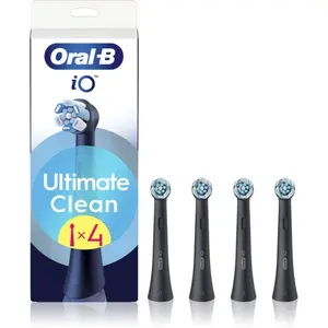 Oral-B iO Ultimate Clean náhradní hlavice pro zubní kartáček Black 4 ks