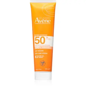 Avène Sun Care Lotion 100% Invisible voděodolné mléko na opalování SPF 50 100 ml