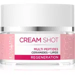 Eveline Cosmetics Cream Shot Multi Peptides regenerační krém proti příznakům stárnutí 50 ml