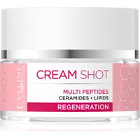 Eveline Cosmetics Cream Shot Multi Peptides regenerační krém proti příznakům stárnutí 50 ml