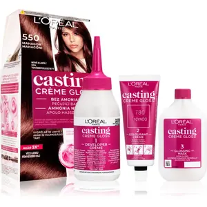 L’Oréal Paris Casting Creme Gloss barva na vlasy odstín 550 Mahagon 1 ks