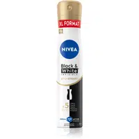 NIVEA Black & White Invisible Silky Smooth antiperspirant ve spreji pro ženy 200 ml