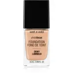 Wet n Wild PhotoFocus lehký hydratační make-up pro rozjasnění pleti odstín Nude Ivory 28 ml
